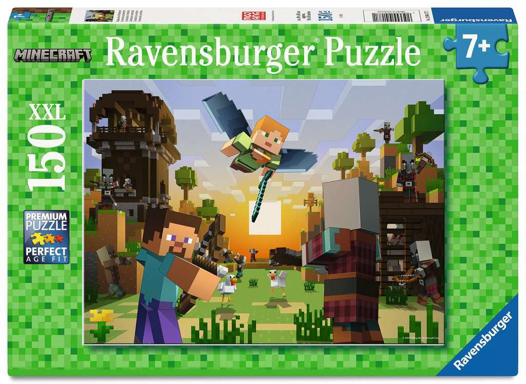Kinderpuzzel 150 XXL stukjes - Minecraft