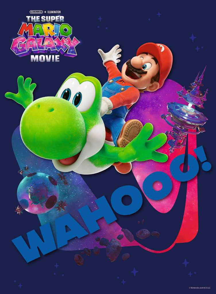 Kinderpuzzel 150 XXL stukjes - Super Mario Galaxy Movie