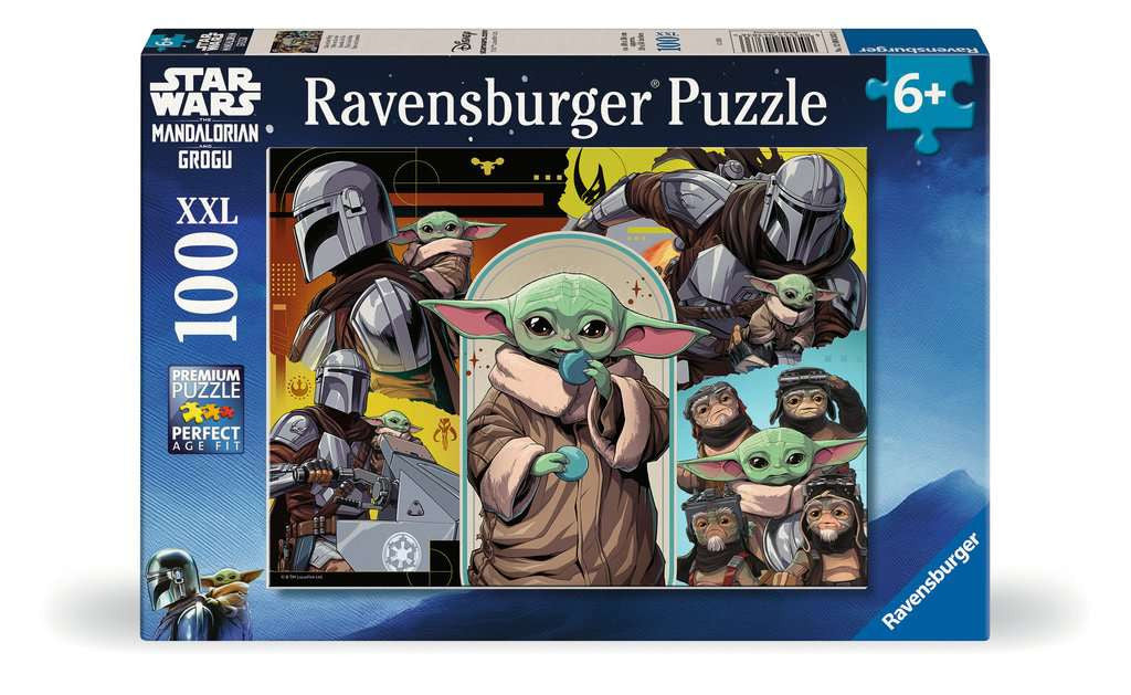 Kinderpuzzel 100 XXL stukjes - The Mandalorian & Grogu