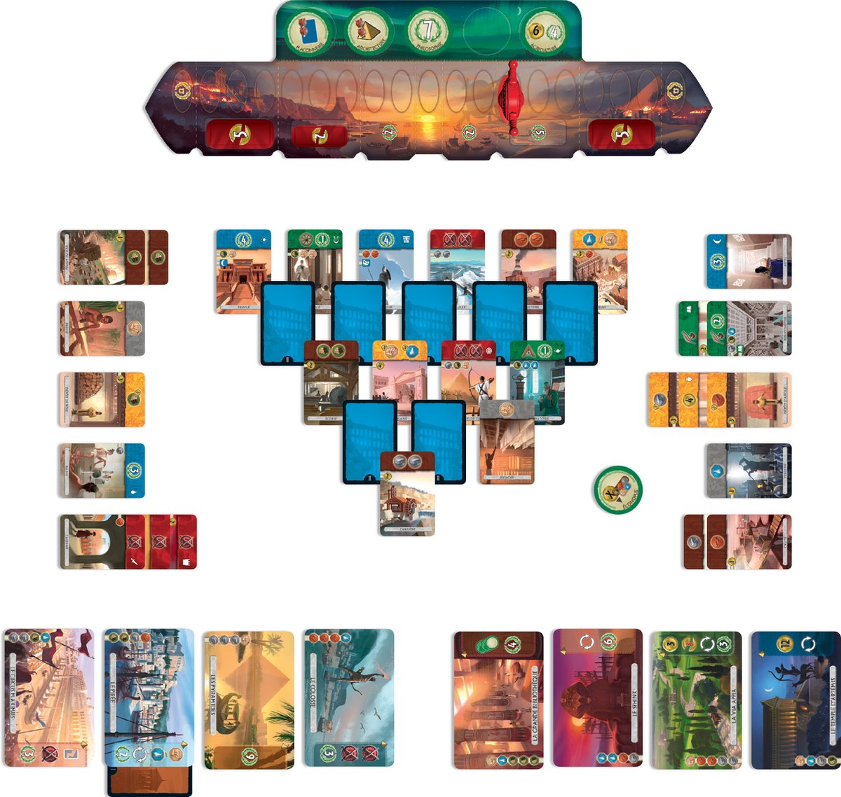 7 Wonders Duel - Bordspel van 10 jaar