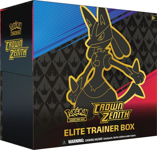 Pokémon Sword & Shield: Crown Zenith Elite Trainer Box (1 per klant)