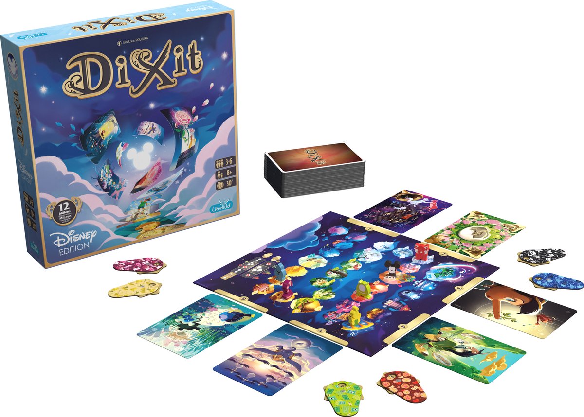Dixit: Disney Edition - Bordspel van 8 jaar - FR/NL