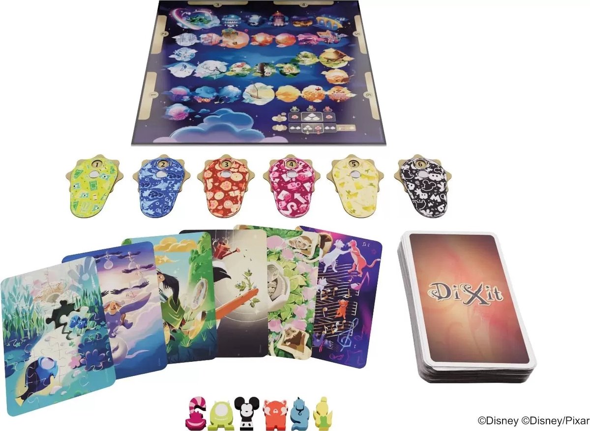 Dixit: Disney Edition - Bordspel van 8 jaar - FR/NL