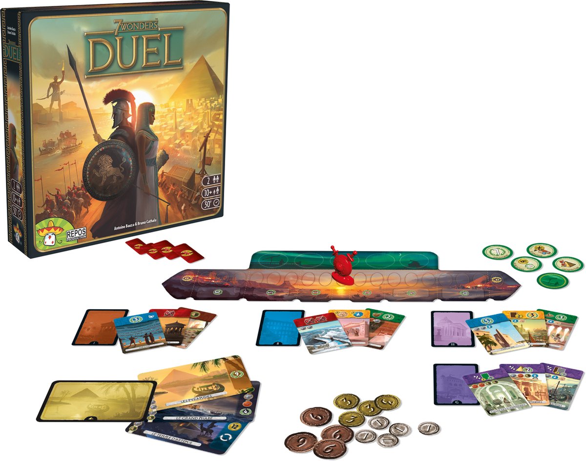 7 Wonders Duel - Bordspel van 10 jaar