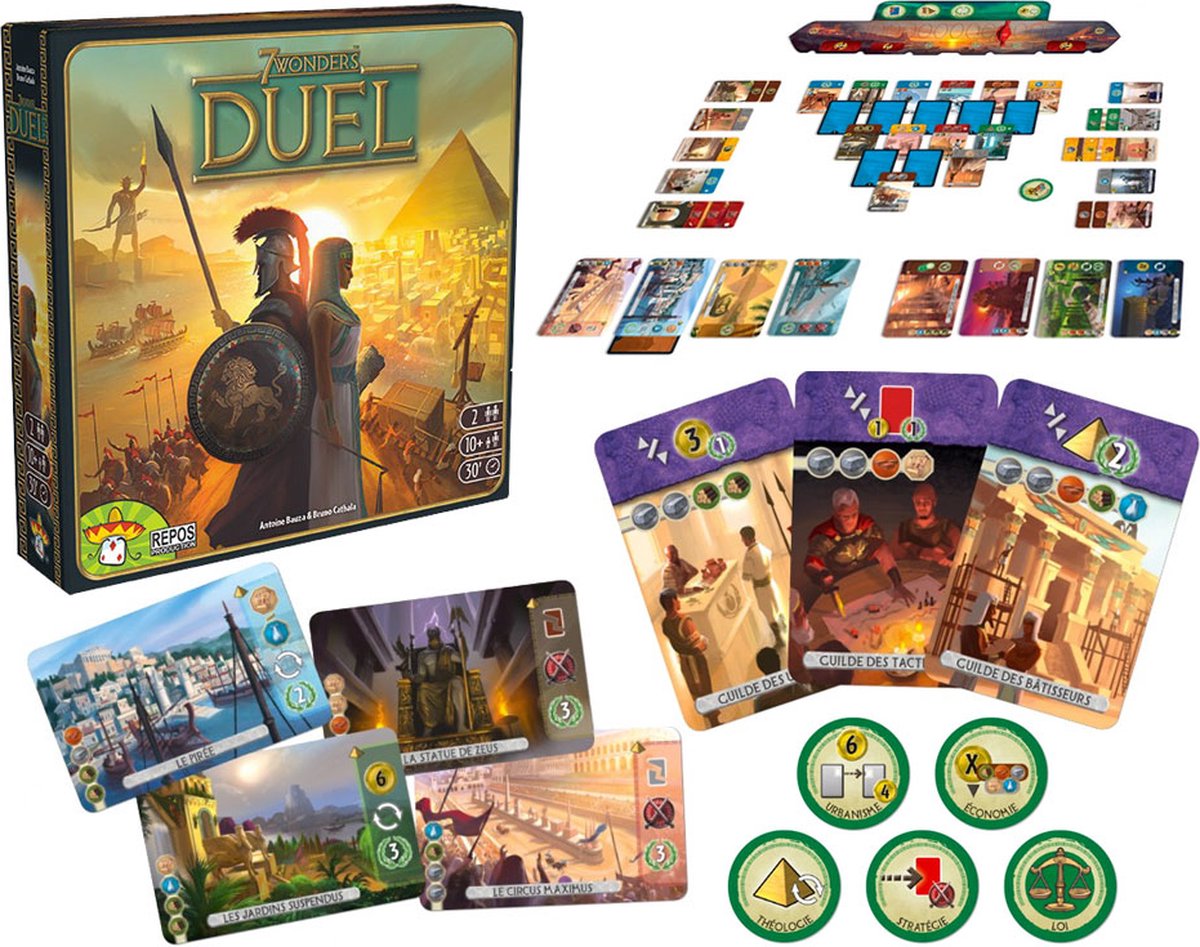 7 Wonders Duel - Bordspel van 10 jaar