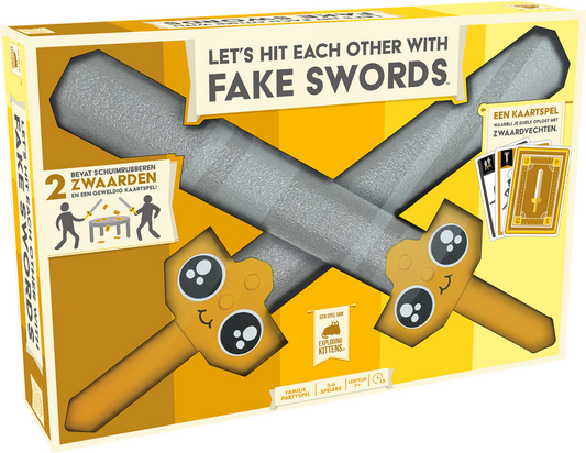 Let's Hit Each Other with Fake Swords