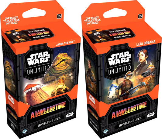 Star Wars Unlimited 7: A Lawless Time Spotl. Deck Display