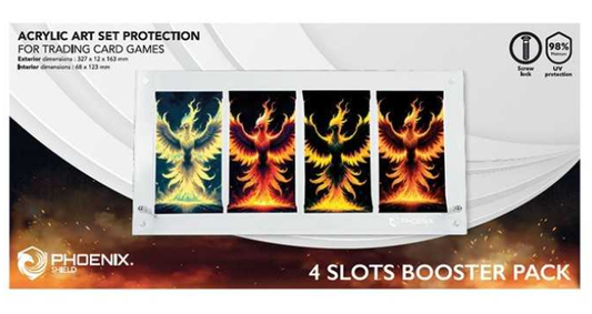 Phoenix Shield - Acrylic Case 4 boosters