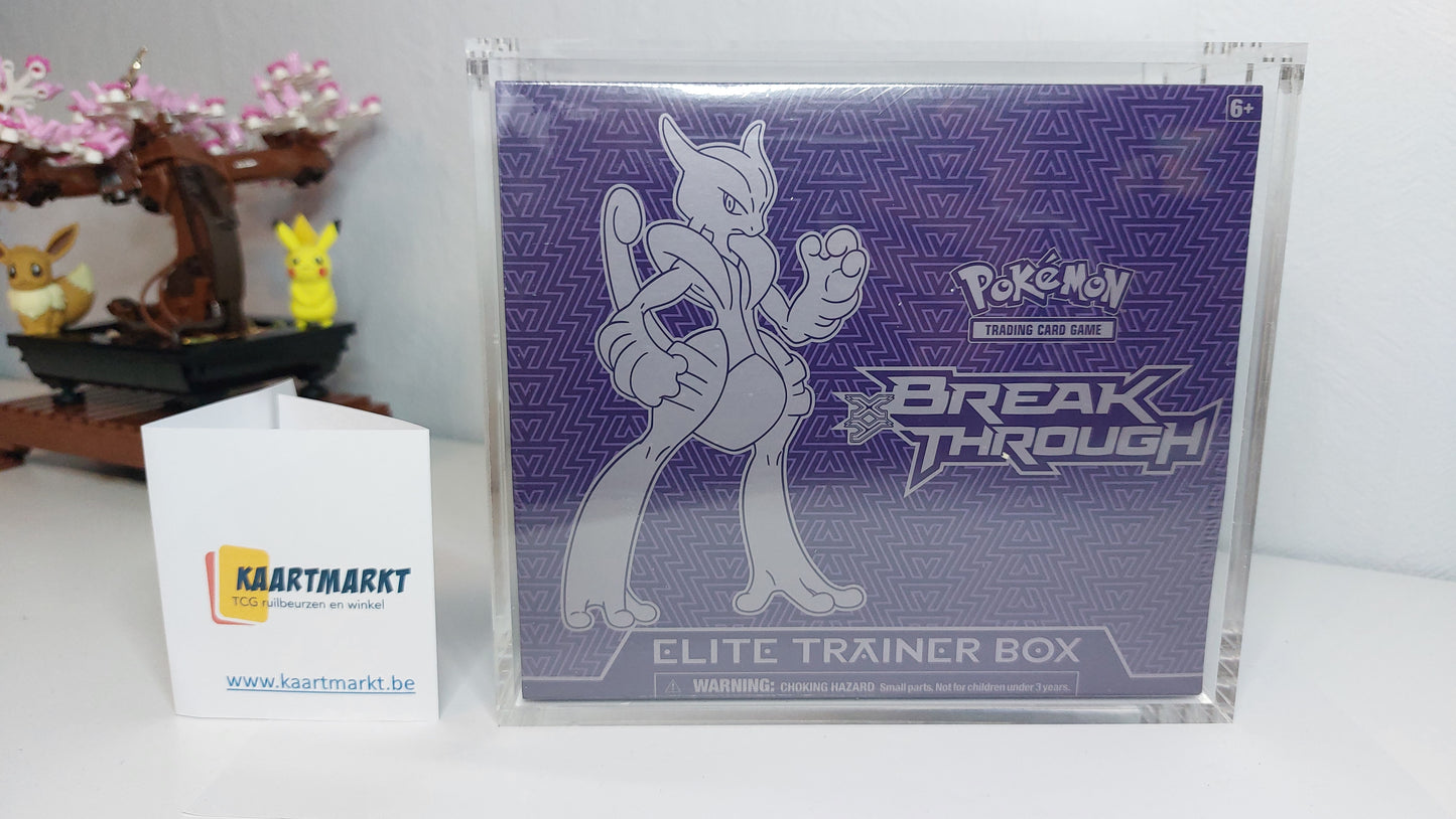 Break Through Mega MewTwo X Elite Trainer Box