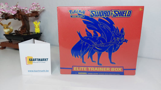 Sword & Shield  Zacian Elite Trainer Box