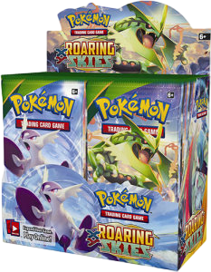 Roaring Skies Booster Box in Acryl Case (Enkel afhalen in Temse - Geen Verzending)