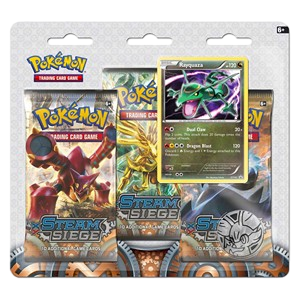 Steam Siege: Rayquaza 3-Pack Blister (Enkel afhalen in Temse - Geen Verzending)