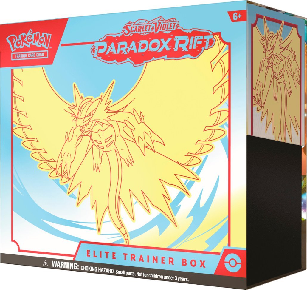 Scarlet & Violet Paradox Rift Elite Trainer Box (Roaring Moon)