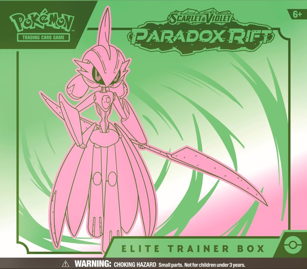 Scarlet & Violet Paradox Rift Elite Trainer Box (Iron Valiant)