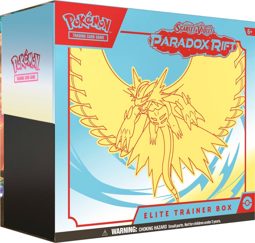 Scarlet & Violet Paradox Rift Elite Trainer Box (Roaring Moon)