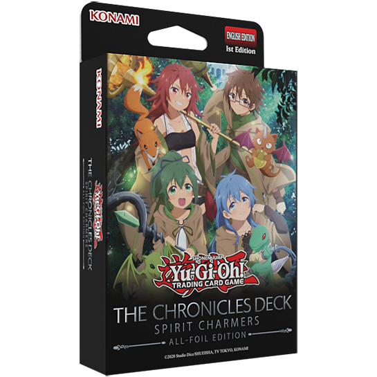 Yu-Gi-Oh! The Chronicles Deck Spirit Charmers, Engelstalige All-Foil Edition
