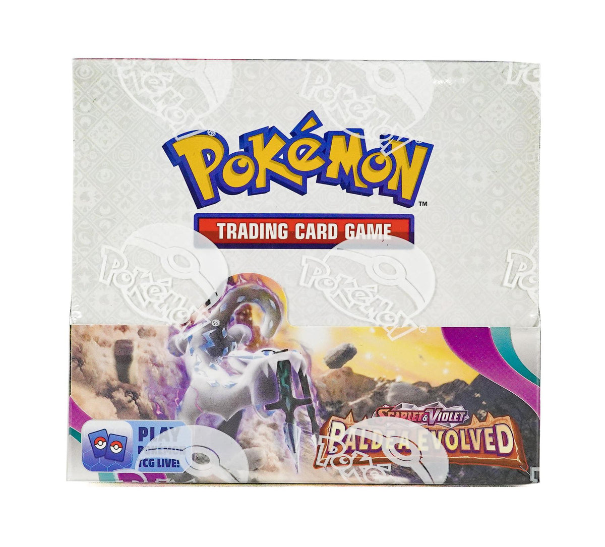 Pokémon Scarlet & Violet Paldea Evolved boosterdisplay