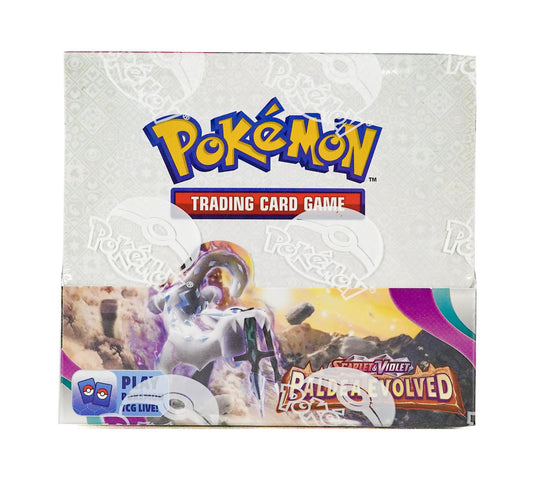 Pokémon Scarlet & Violet Paldea Evolved boosterdisplay