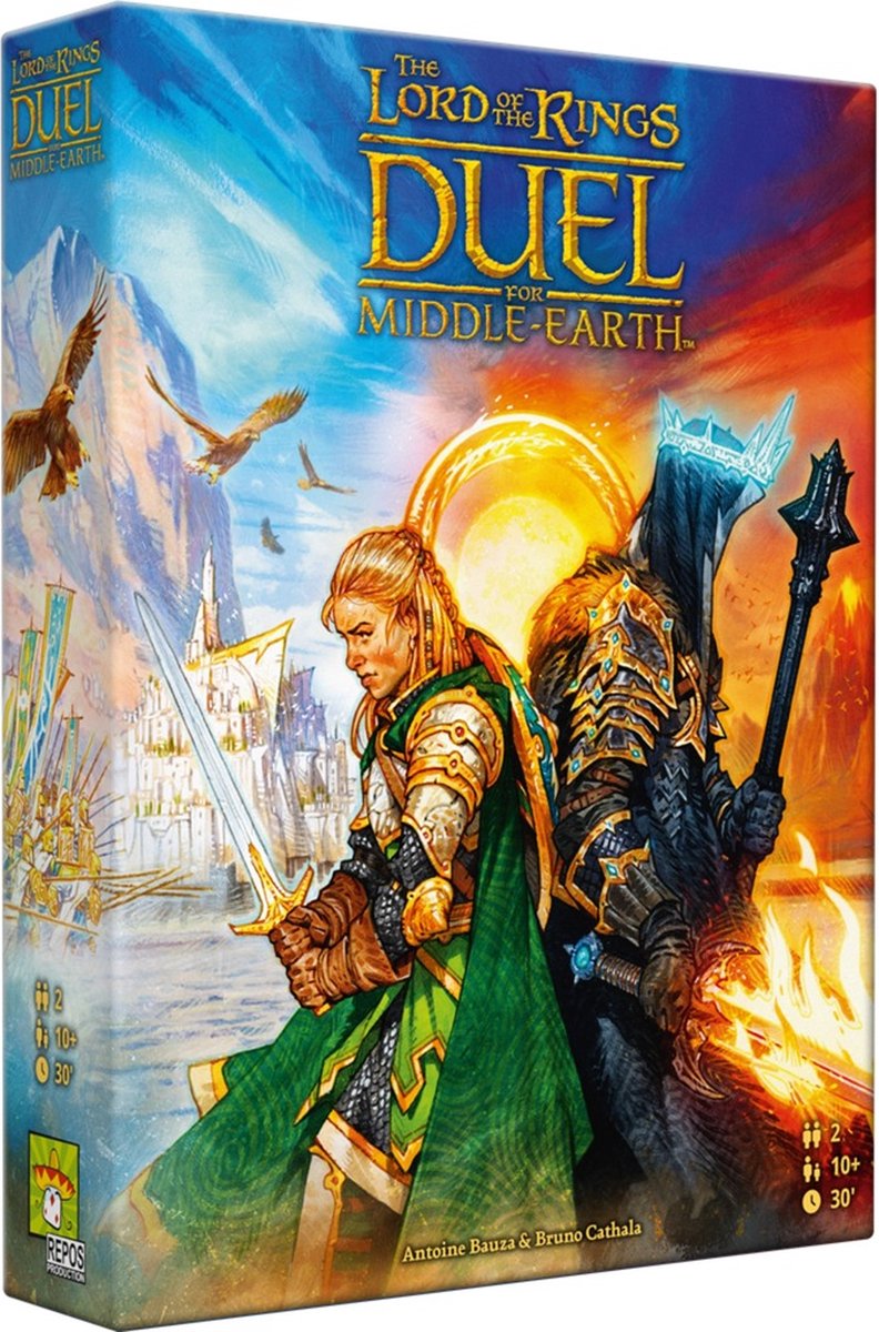 The Lord of the Rings: Duel for Middle-Earth - Bordspel van 10 jaar - NL