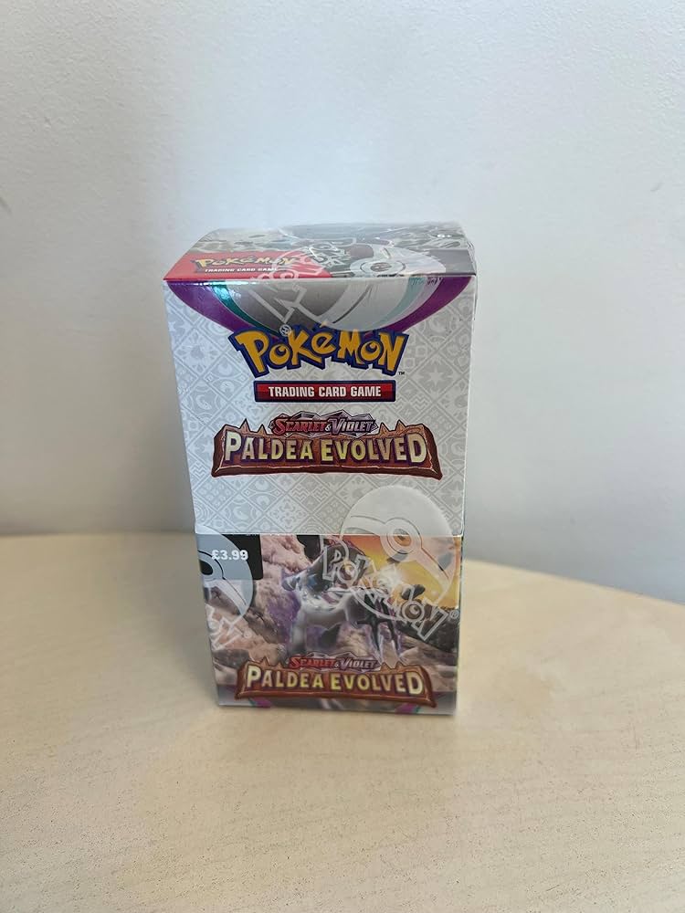 Paldea Evolved Halve Booster Box 18 booster packs
