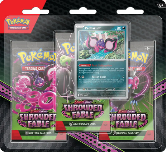 Shrouded Fable  – 3 Pack Blister Pecharunt