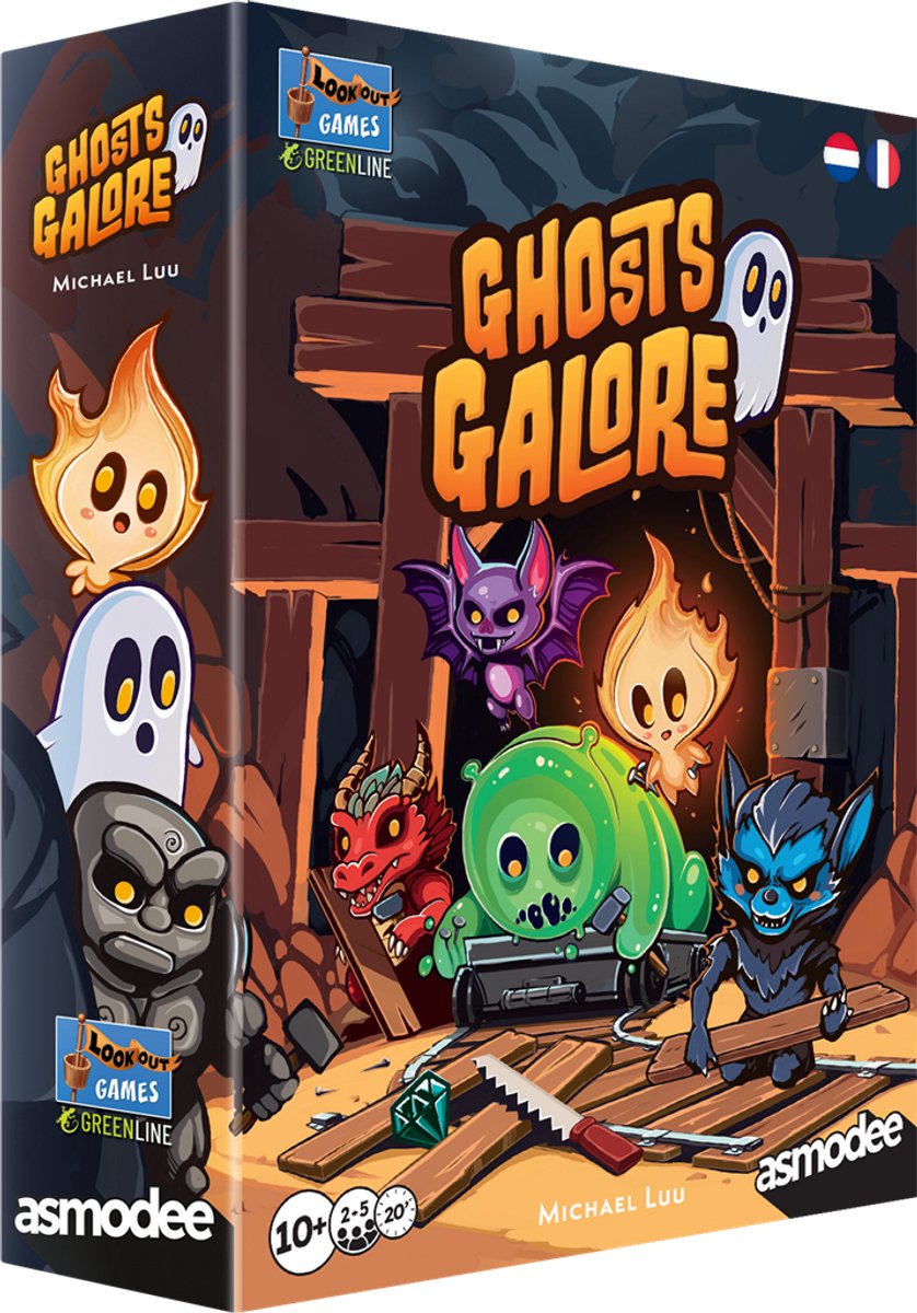 Ghosts Galore - Bordspel van 10 jaar - FR/NL