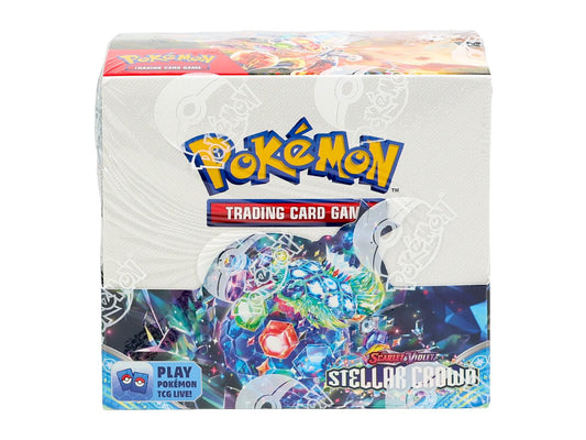 Pokémon Scarlet & Violet Stellar Crown boosterdisplay