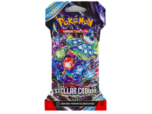 Pokémon Scarlet & Violet Stellar Crown sleeved booster