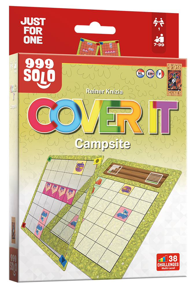 Cover It: Campsite - solospel van 999 Games (NL)