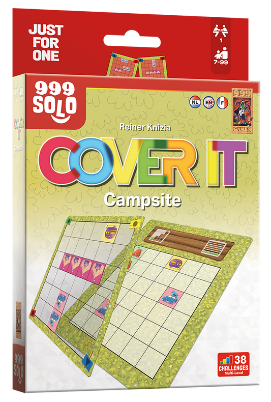 Cover It: Campsite - solospel van 999 Games (NL)