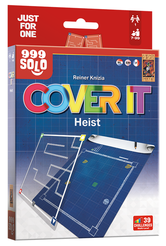 Cover It: Heist - solospel van 999 Games (NL)