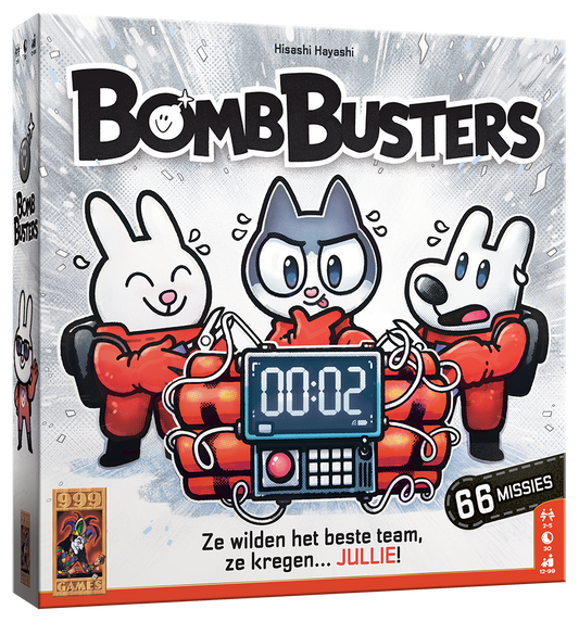Bomb Busters - bordspel van 999 Games (NL)