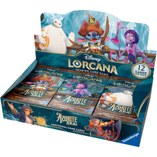 Disney Lorcana: Azurite Sea Booster Box Preorder release 15 november 2024