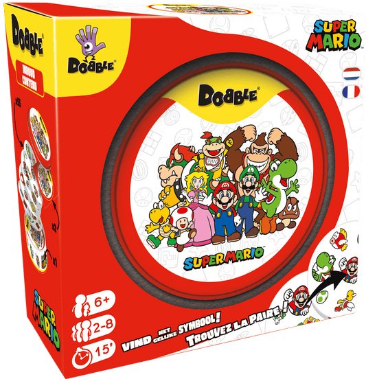 Dobble Super Mario kaartspel
