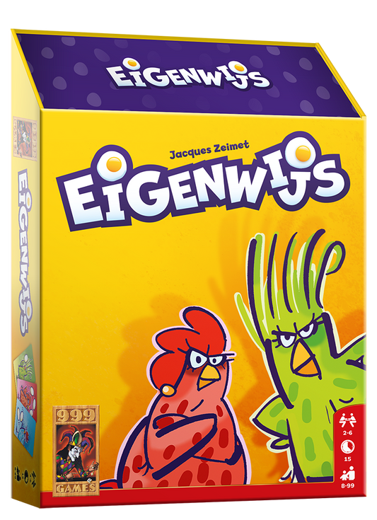 Eigenwijs - reactiespel van 999 Games (NL)