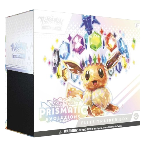 Pokémon TCG Prismatic Evolutions Elite Trainer Box Preoder - verwachte Release date 17 januari 2025