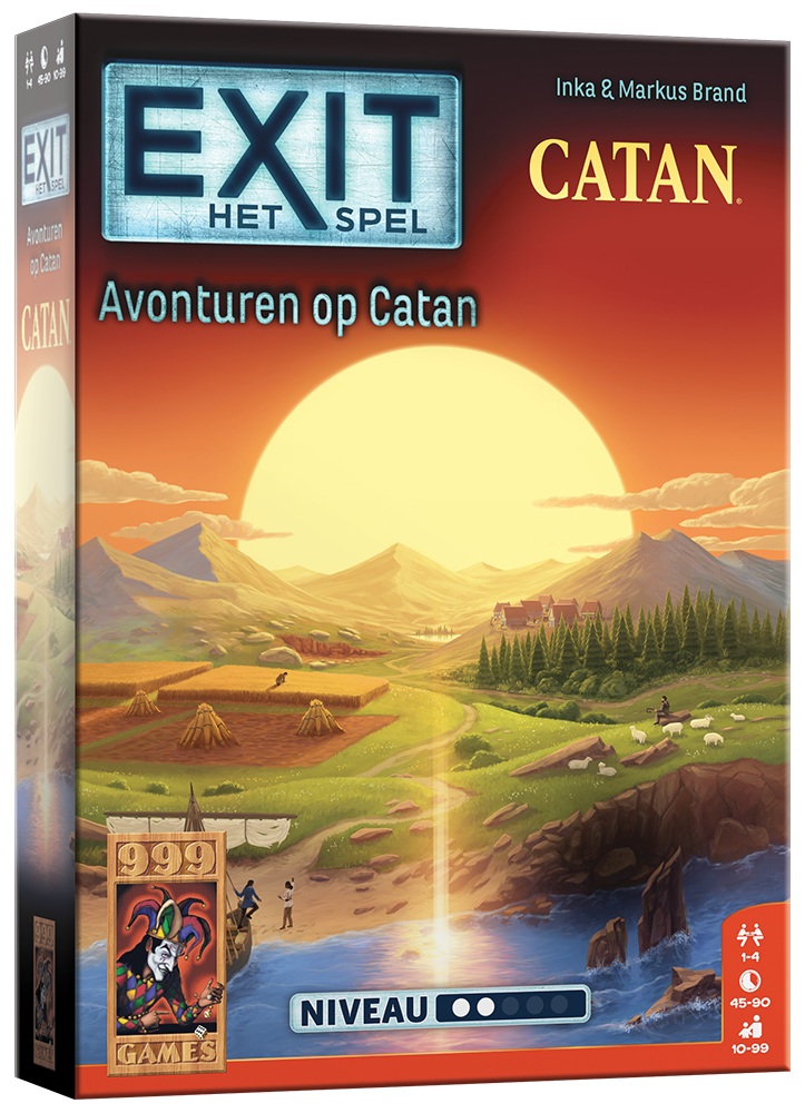 EXIT - Avonturen op Catan - escaperoomspel van 999 Games (NL)