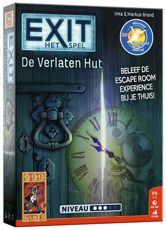 EXIT - De Verlaten Hut - escaperoomspel van 999 Games (NL)