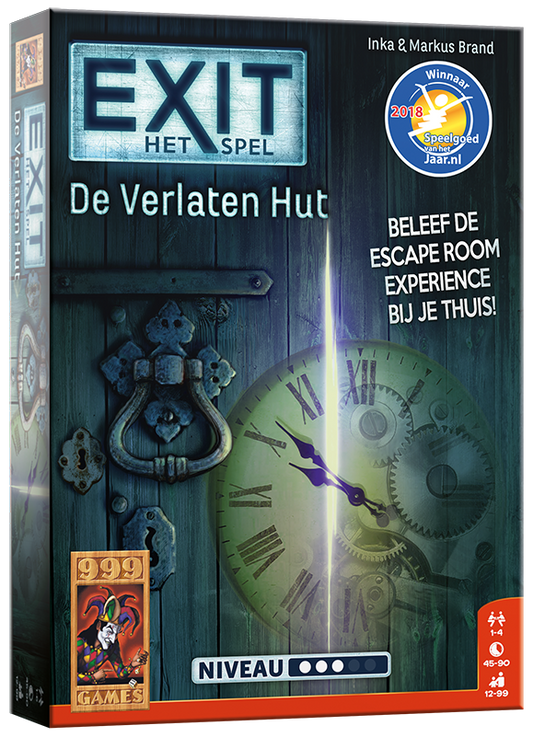 EXIT - De Verlaten Hut - escaperoomspel van 999 Games (NL)