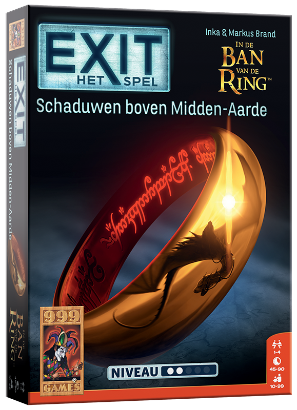 EXIT - Schaduwen boven Midden-Aarde - escaperoomspel van 999 Games (NL)