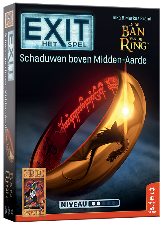 EXIT - Schaduwen boven Midden-Aarde - escaperoomspel van 999 Games (NL)