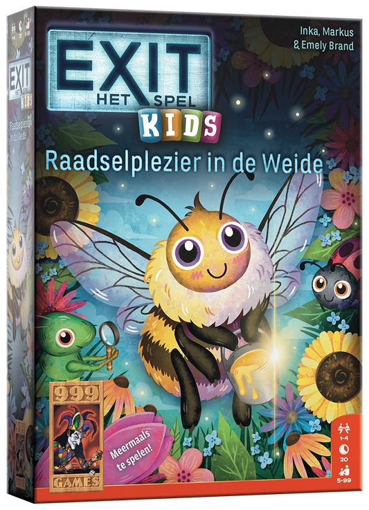 EXIT Kids - Raadselplezier in de Weide - escaperoomspel van 999 Games (NL)