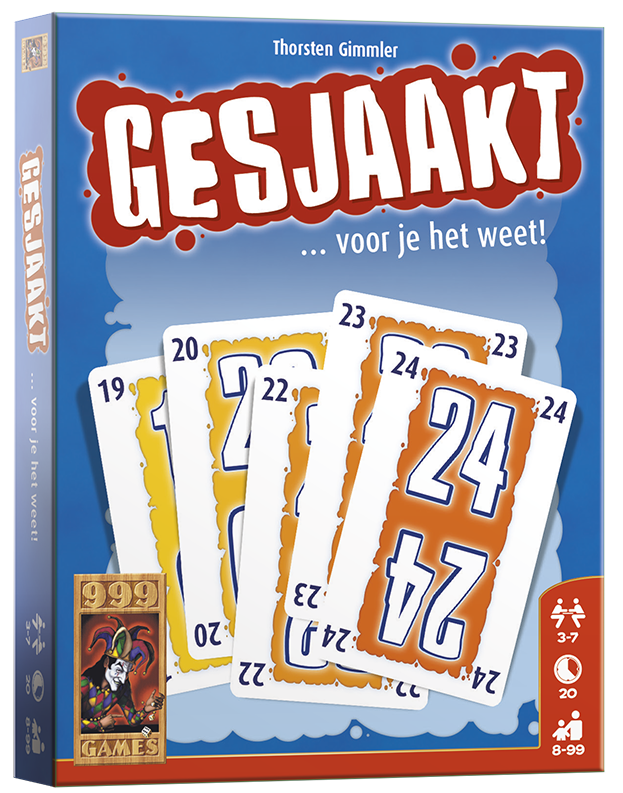 Gesjaakt - kaartspel van 999 Games (NL)