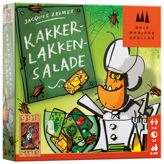 Kakkerlakkensalade - kaartspel van 999 Games (NL)