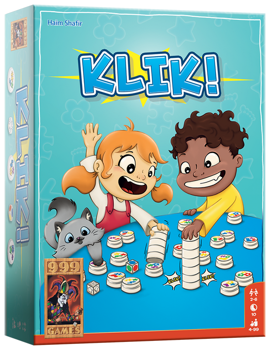 Klik! - reactiespel van 999 Games (NL)
