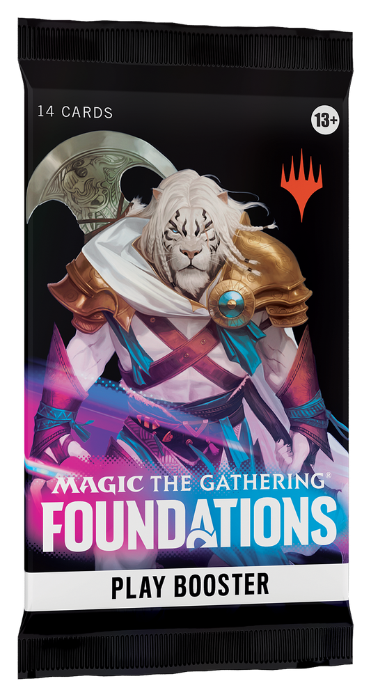 Magic: The Gathering Foundations Play Booster, Engelstalig pakje van 14 kaarten
