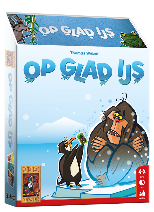 Op Glad IJs - reactiespel van 999 Games (NL)