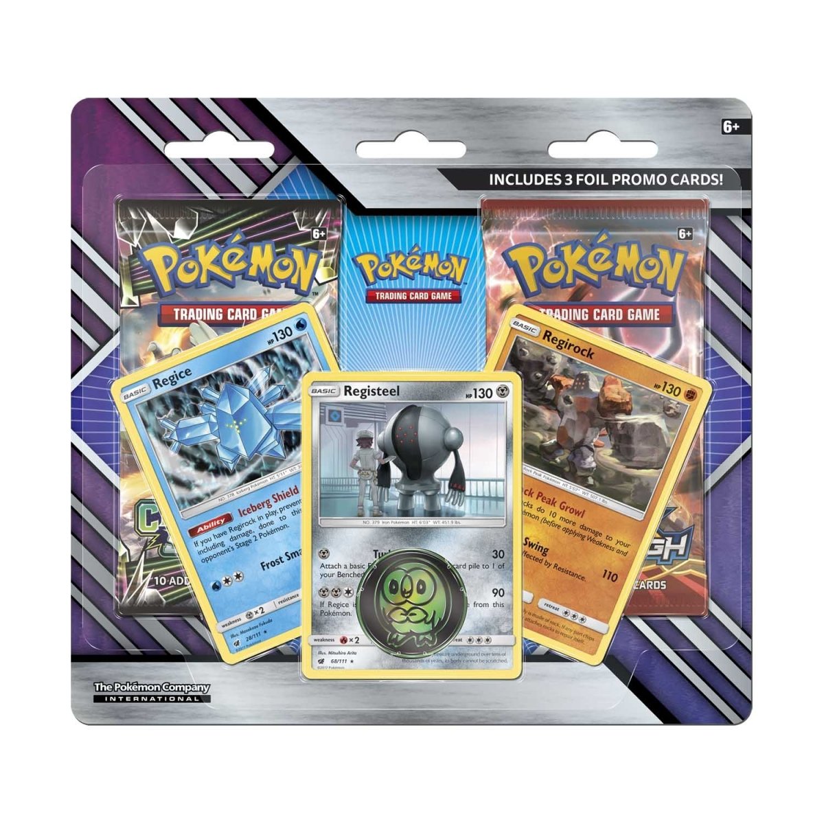 Regirock, Regice & Registeel - Blister - EN