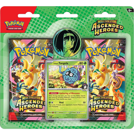 Pokémon Ascended Heroes - 2-Pack Blister Erika's Tangela  - ENKEL AFHALEN IN TEMSE