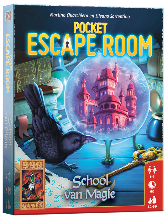 Pocket Escape Room: School van Magie - escaperoomspel van 999 Games (NL)